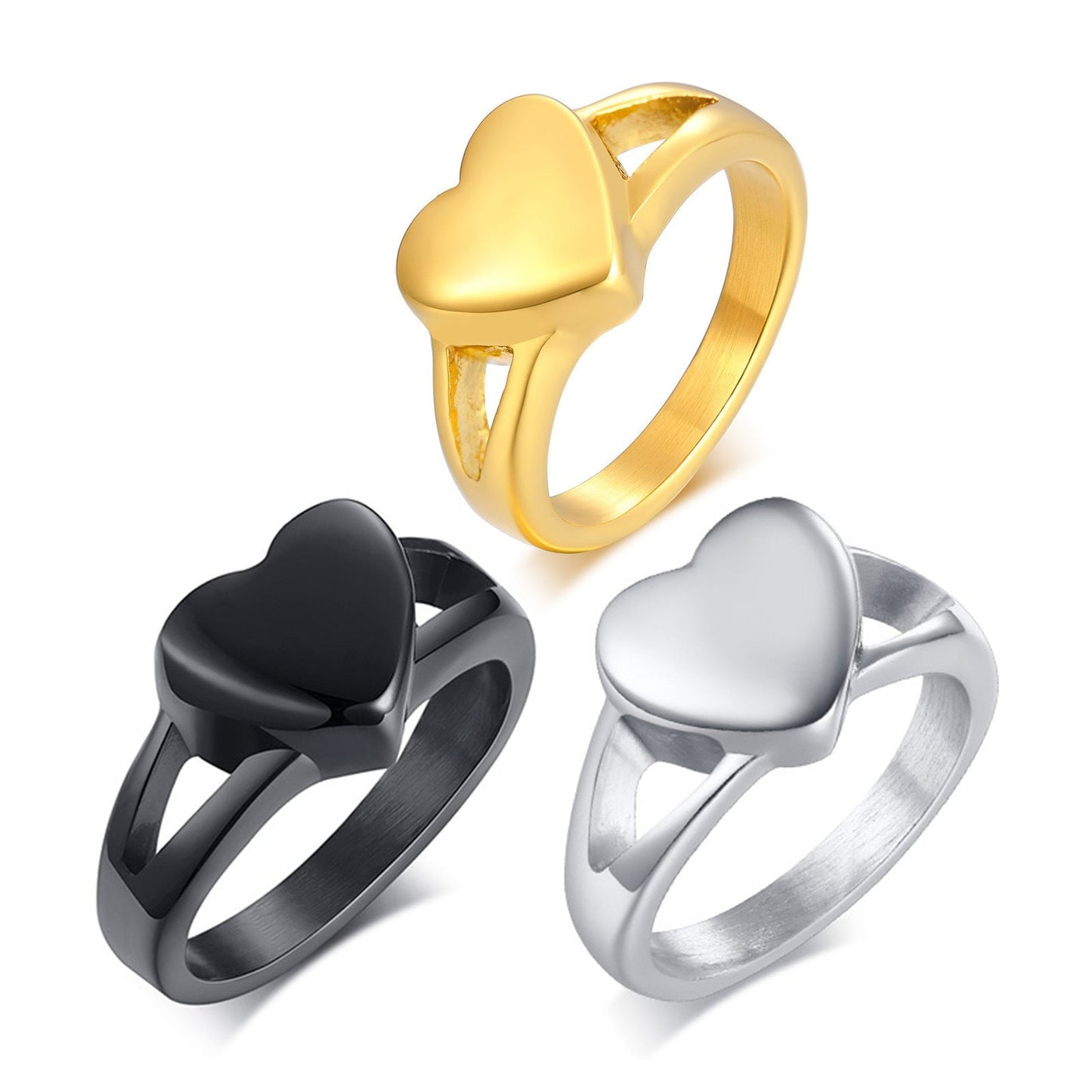 Hartvormige as-ring