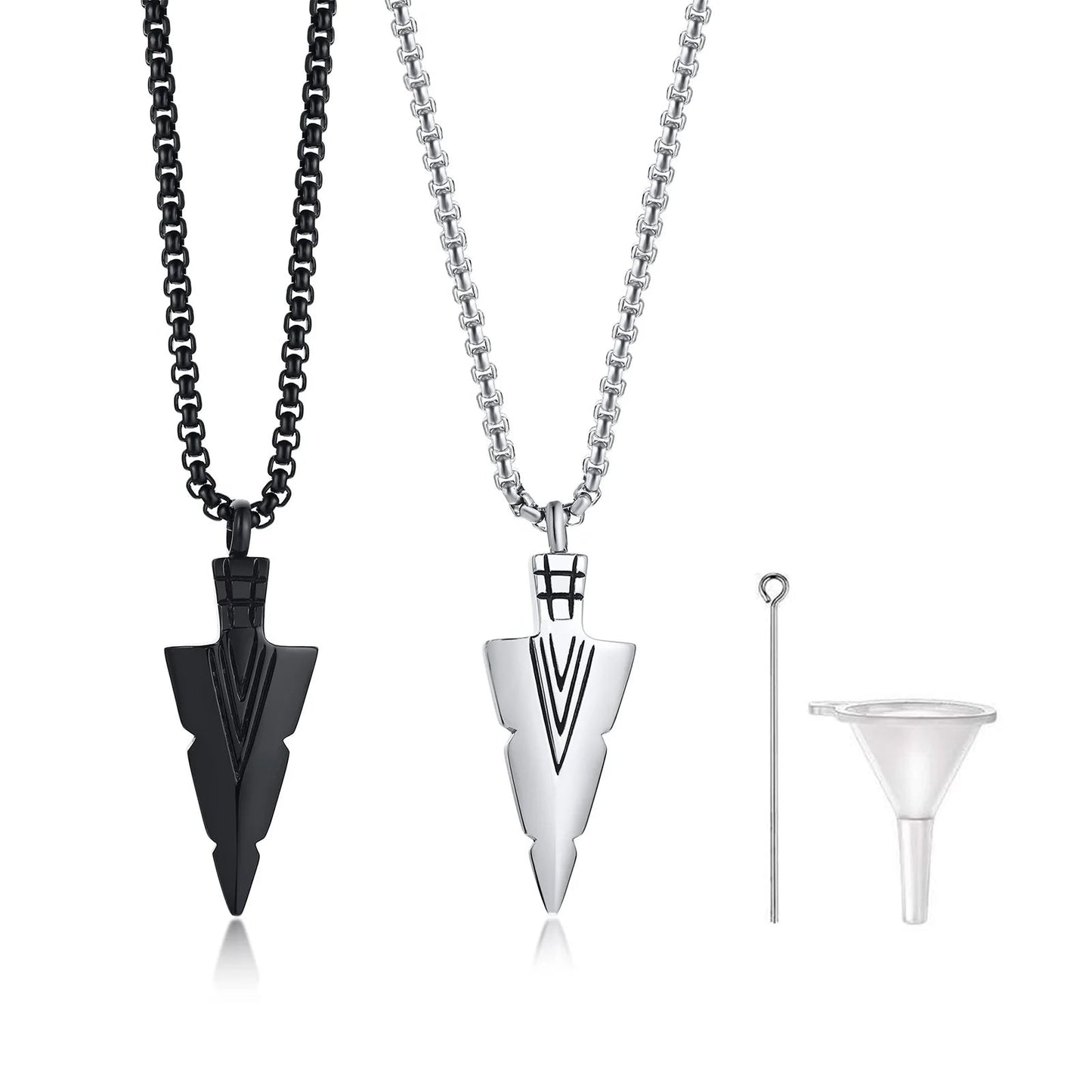 Tribal pijlpunt as-ketting