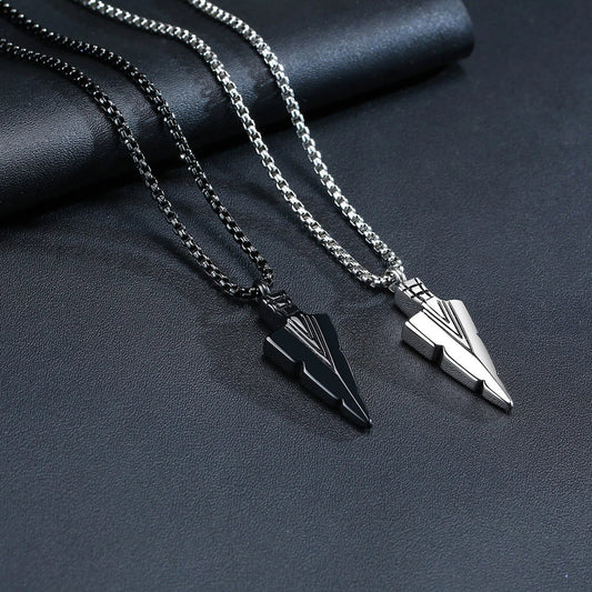 Tribal pijlpunt as-ketting
