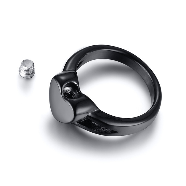 Hartvormige as-ring