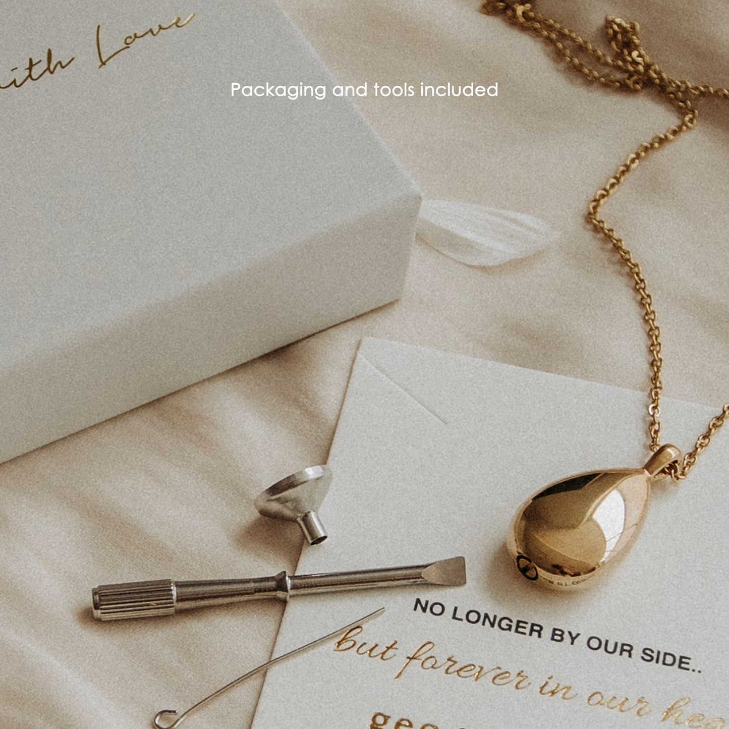 Traanvormige as-ketting