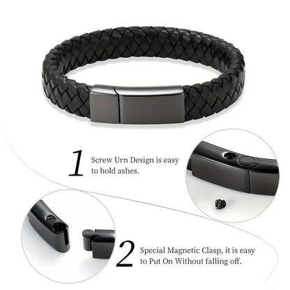 Zwarte as-armband