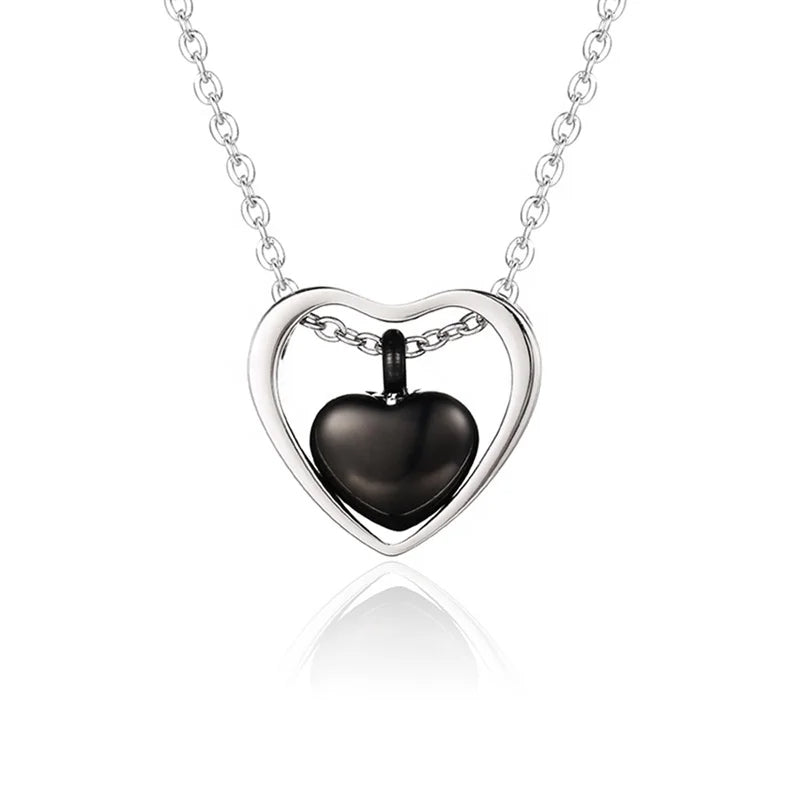 Dubbel hart as-ketting