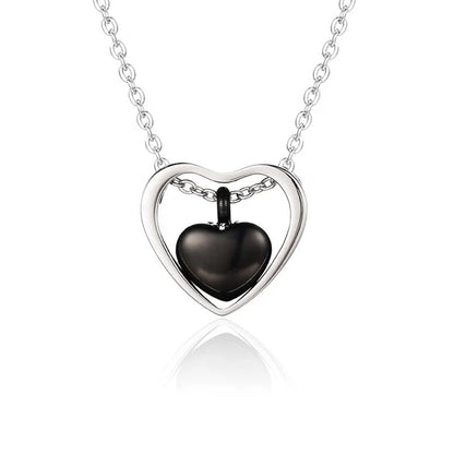 Dubbel hart as-ketting