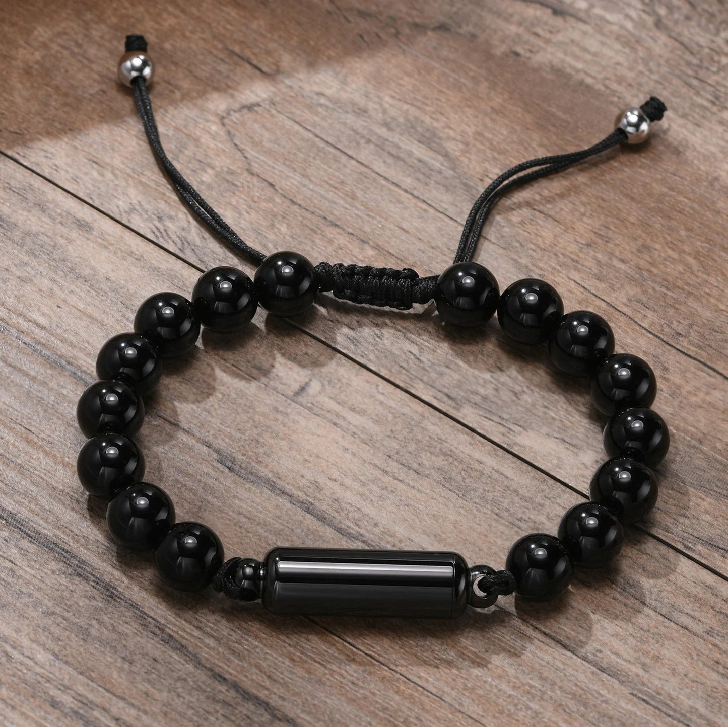 Kristallen kralen as-armband