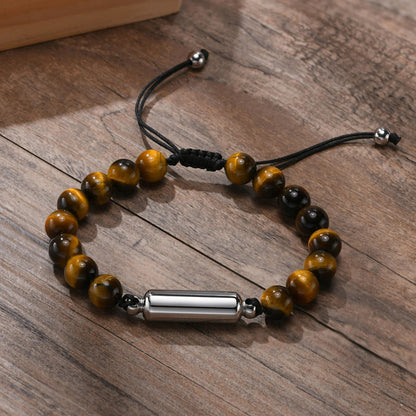 Kristallen kralen as-armband