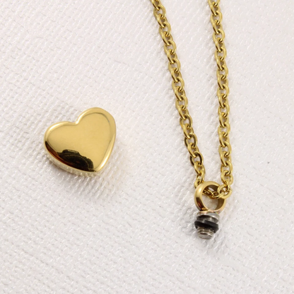 Mini hart as-ketting