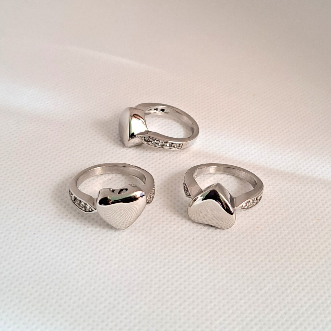 Hart-glas as-ring