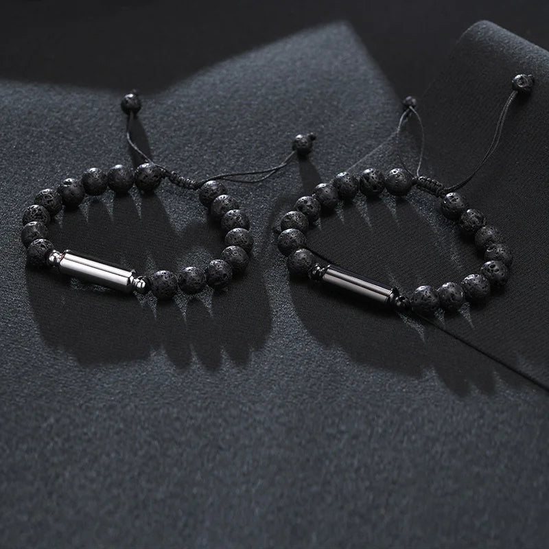Kristallen kralen as-armband