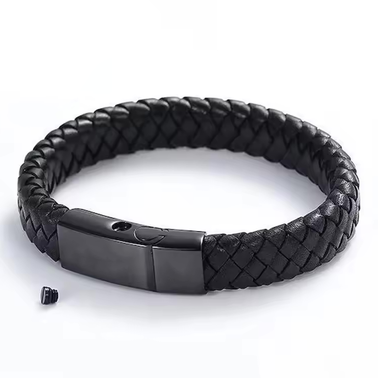 Zwarte as-armband