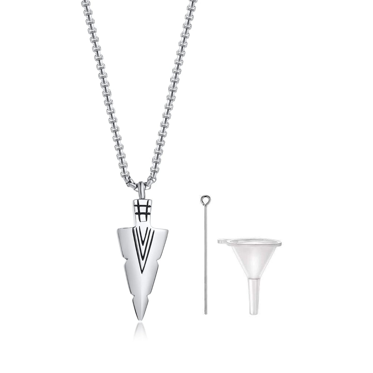 Tribal pijlpunt as-ketting